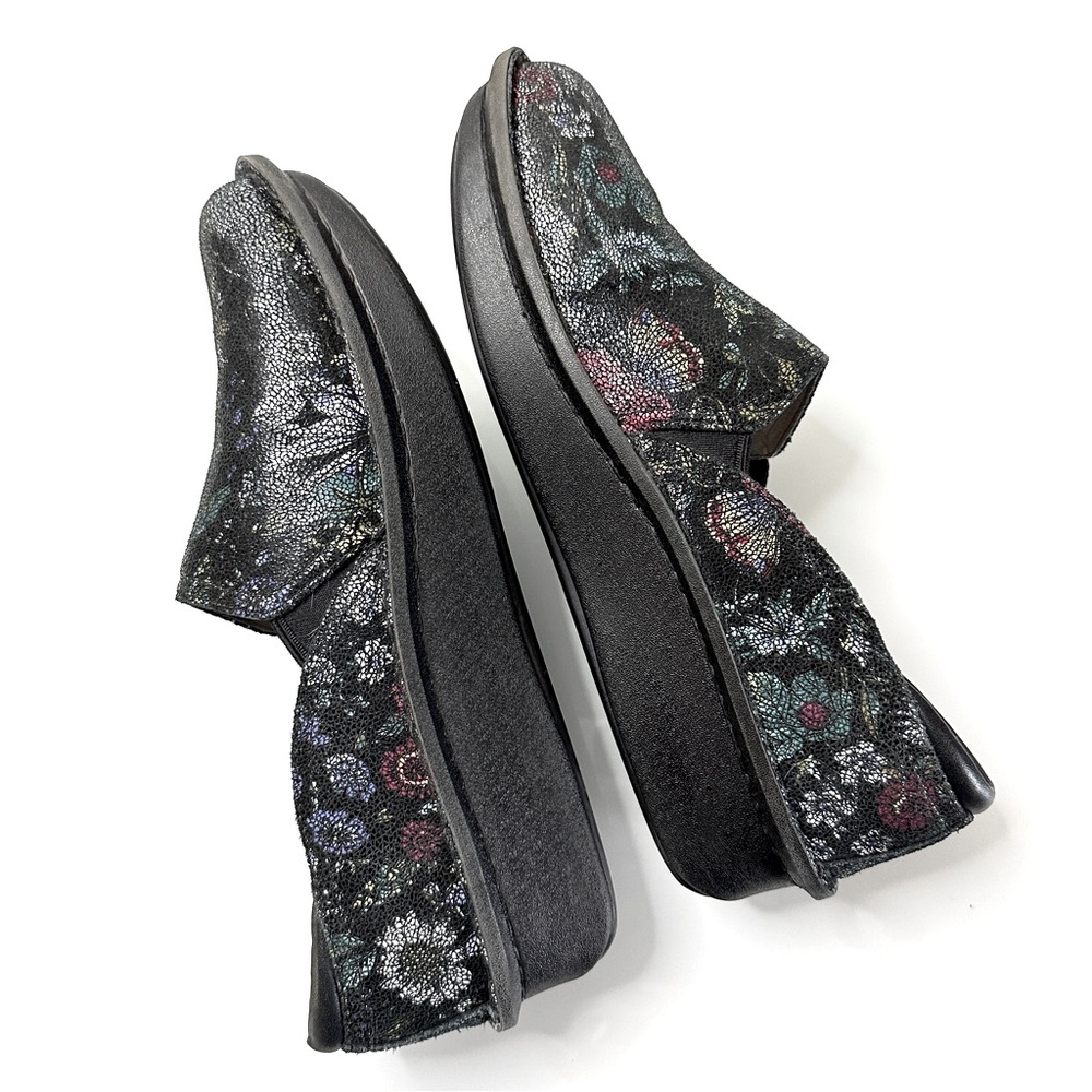 Alegria Deb-297 Floral Professional Nursing Shoe 41 / 10.5-11 Herbaceous - Picture 5 of 12